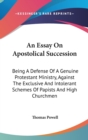 Essay On Apostolical Succession - Book