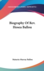 Biography Of Rev. Hosea Ballou - Book