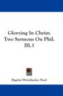 Glorying In Christ - Book