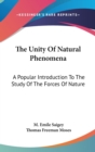 Unity Of Natural Phenomena - Book