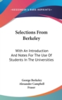 SELECTIONS FROM BERKELEY: WITH AN INTROD - Book