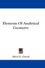 Elements Of Analytical Geometry - Book