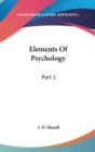 Elements Of Psychology : Part 1 - Book