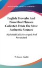 ENGLISH PROVERBS AND PROVERBIAL PHRASES - Book