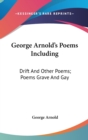 George Arnold's Poems Including - Book