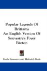 Popular Legends Of Brittany - Book