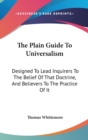 Plain Guide To Universalism - Book