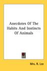 Anecdotes Of The Habits And Instincts Of Animals - Book
