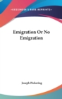 Emigration Or No Emigration - Book