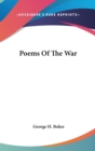 Poems Of The War - Book