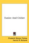 EUNICE AND CRICKET - Book