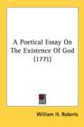 A Poetical Essay On The Existence Of God (1771) - Book