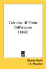 Calculus Of Finite Differences (1860) - Book