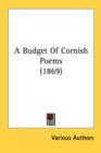 A Budget Of Cornish Poems (1869) - Book