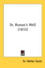 St. Ronan's Well (1832) - Book