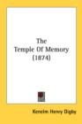 The Temple Of Memory (1874) - Book