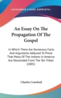 An Essay On The Propagation Of The Gospel: In Which There Are Numerous Facts And Arguments Adduced To Prove That Many Of The Indians In America Are De - Book