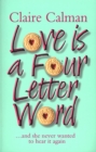 Love Is A Four Letter Word - Book