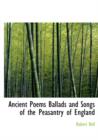 Ancient Poems Ballads and Songs of the Peasantry of England - Book