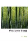 When London Burned - Book