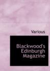 Blackwood's Edinburgh Magazine - Book