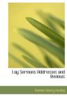 Lay Sermons Addresses and Reviews - Book