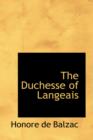The Duchesse of Langeais - Book
