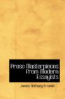 Prose Masterpieces from Modern Essayists - Book