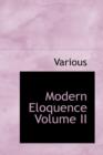 Modern Eloquence Volume II - Book