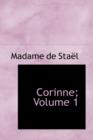 Corinne; Volume 1 - Book