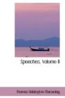 Speeches, Volume II - Book