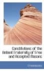 Constitutions of the Antient Fraternity of Free and Accepted Masons - Book
