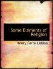 Some Elements of Religion - Book