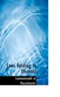 Laws Relating to Elections - Book