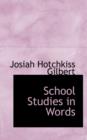 School Studies in Words - Book