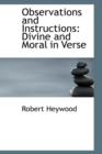 Observations and Instructions : Divine and Moral in Verse - Book