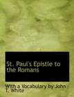 St. Paul's Epistle to the Romans - Book
