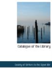 Catalogue of the Library - Book