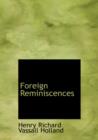 Foreign Reminiscences - Book