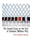 The Second Essay on the Earl of Chatham (William Pitt) - Book