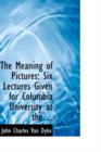 The Meaning of Pictures : Six Lectures Given for Columbia University at the ... - Book