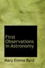 First Observations in Astronomy - Book