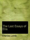 The Last Essays of Elia - Book