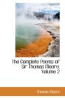 The Complete Poems of Sir Thomas Moore, Volume 2 - Book