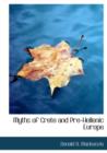 Myths of Crete and Pre-Hellenic Europe - Book