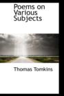 Poems on Various Subjects - Book