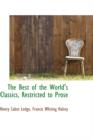 The Best of the World's Classics, Restricted to Prose - Book