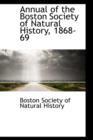 Annual of the Boston Society of Natural History, 1868-69 - Book