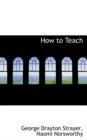 How to Teach - Book