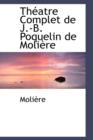 Theatre Complet de J.-B. Poquelin de Moliere - Book